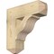 Ekena Millwork Funston Craftsman Rough Sawn Bracket, Douglas Fir, 6"W x 22"D x 22"H BKT06X22X22FST04RDF - alternate 1